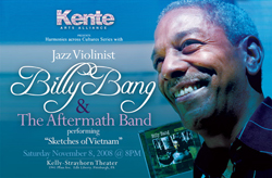 Billy Bang and the Aftermath Band Playbill Poster