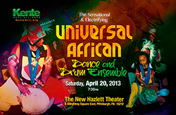Universal African Drum & Dance Ensemble Playbill Poster